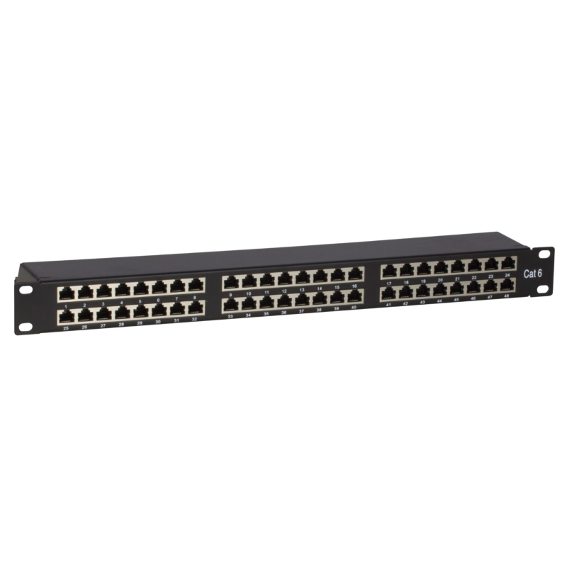 CAT6 FTP patch panel - 48 porte
