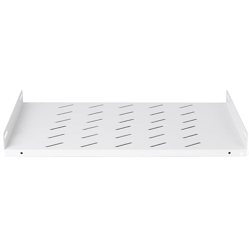 Hylde til 600mm dybt overskab - 1U hvid