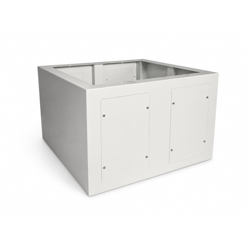 Sokkel til 19 tommer udendørs serverskab 600x600x400mm (BxDxH)