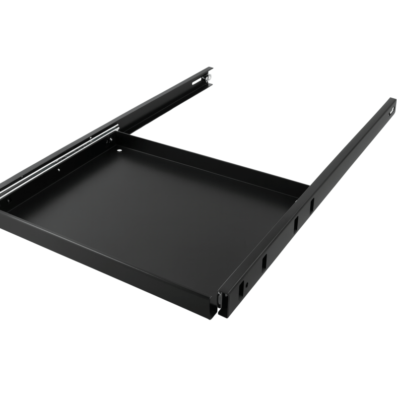 1U, 19" udvidelig hylde, til 1000 mm dybe serverskabe
