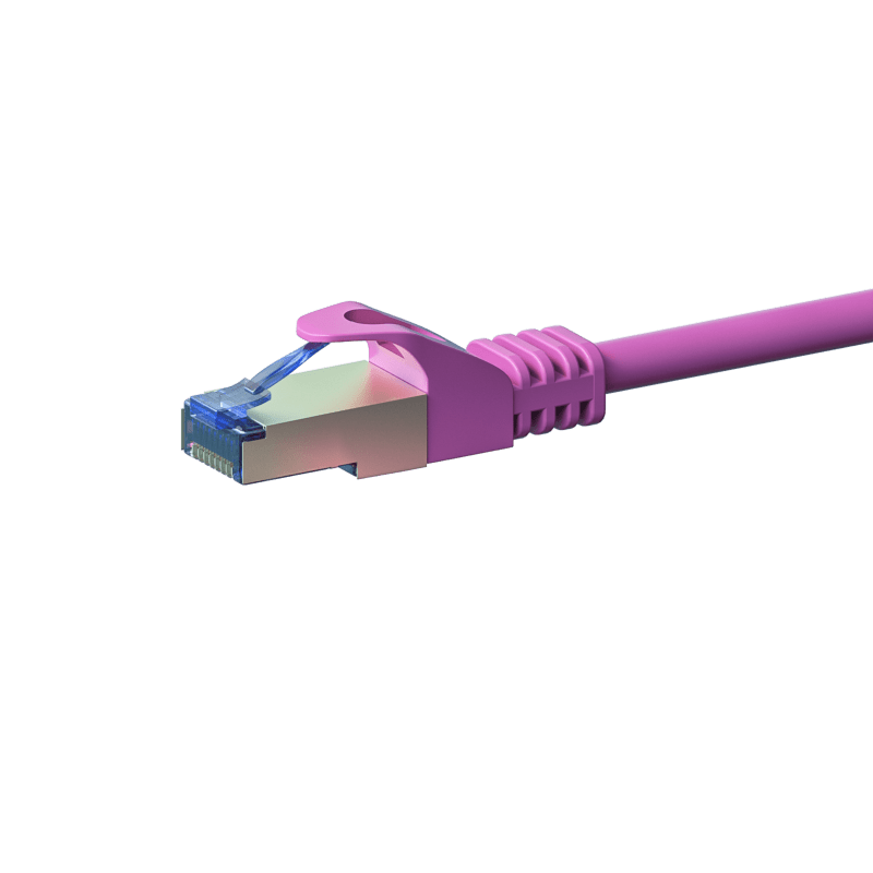 CAT6a S/FTP (PIMF) patchkabel 3m pink