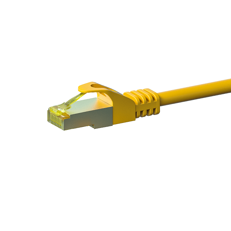 Cat7 S/FTP (PIMF) patchkabel 30m gul