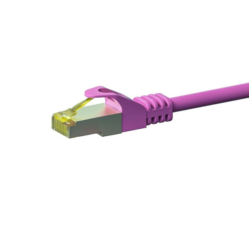 Cat7 S/FTP (PIMF) patchkabel 20m pink