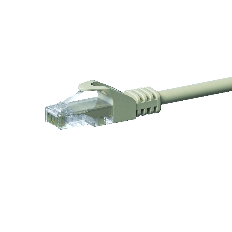 CAT5e UTP patch kabel 15m grå - CCA