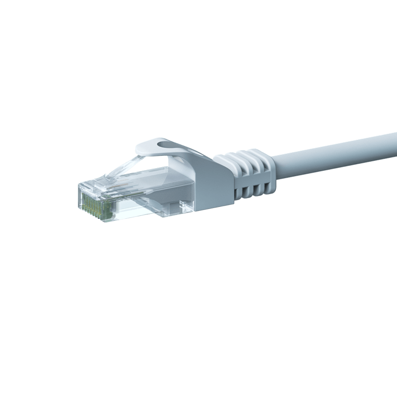 CAT6 UTP patch kabel 3m hvid - CCA
