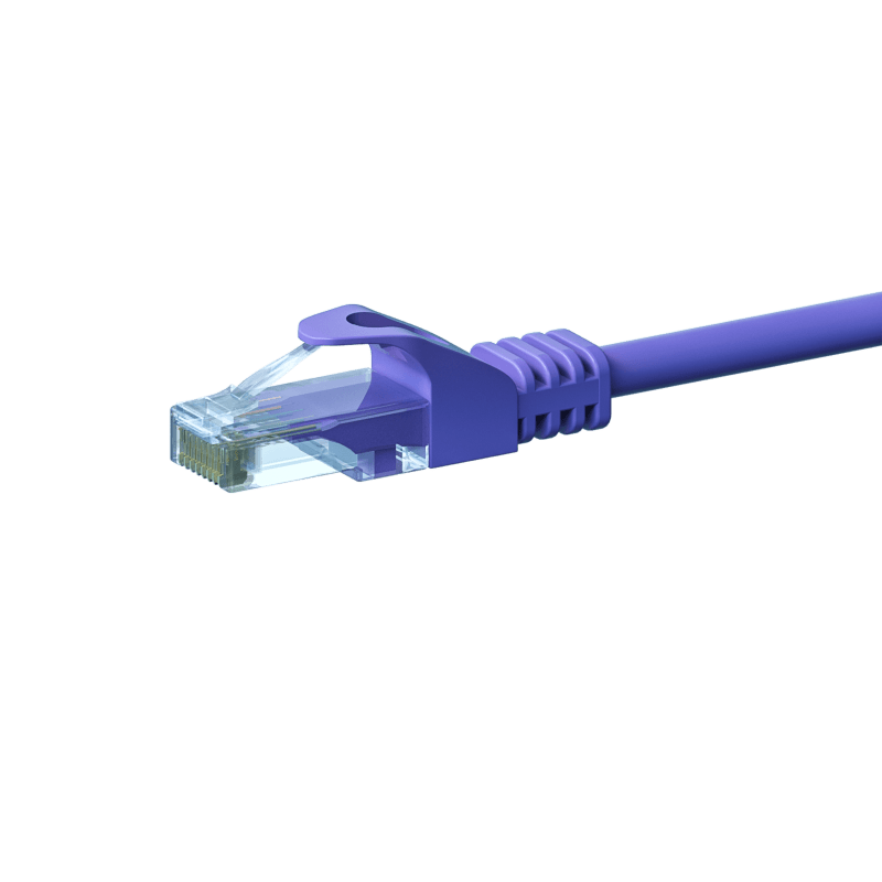CAT6 UTP patchkabel 10m lilla - CCA