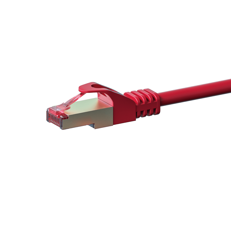 CAT6 S/FTP (PIMF) patchkabel 3m rød