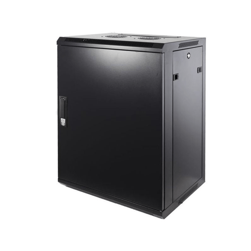 15U vægskab med metaldør 600x450x770mm (BxDxH)