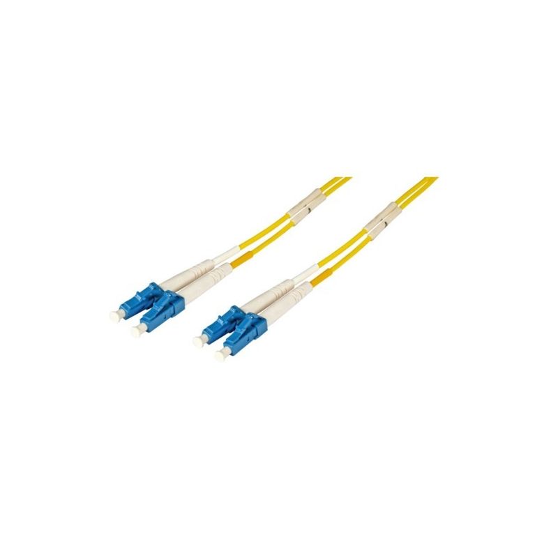 OS2 duplex fiberoptisk kabel LC-LC 7,50m