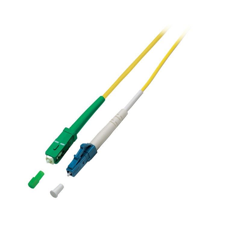 OS2 simpleks fiberoptisk kabel SC/APC-LC 3m