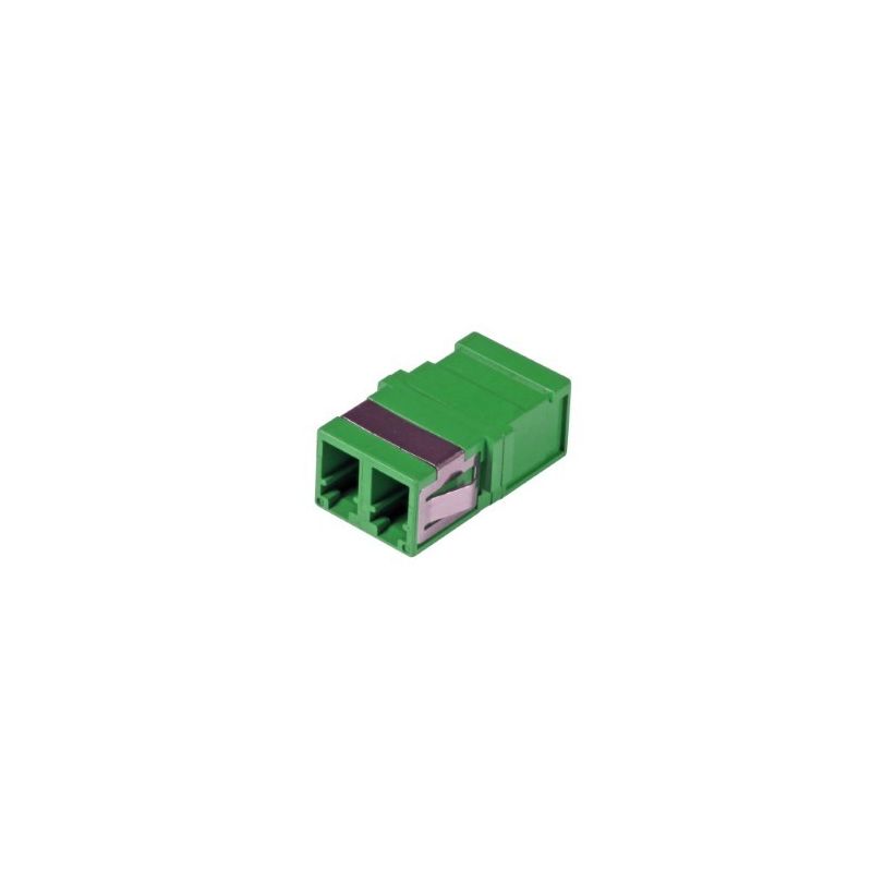 Singlemode keystone kobling LC-LC duplex grøn
