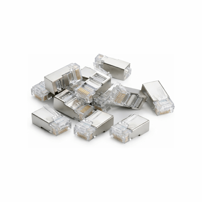 DANICOM FTP CAT6 RJ45 Connector - til fleksibel kerne - 10 stk