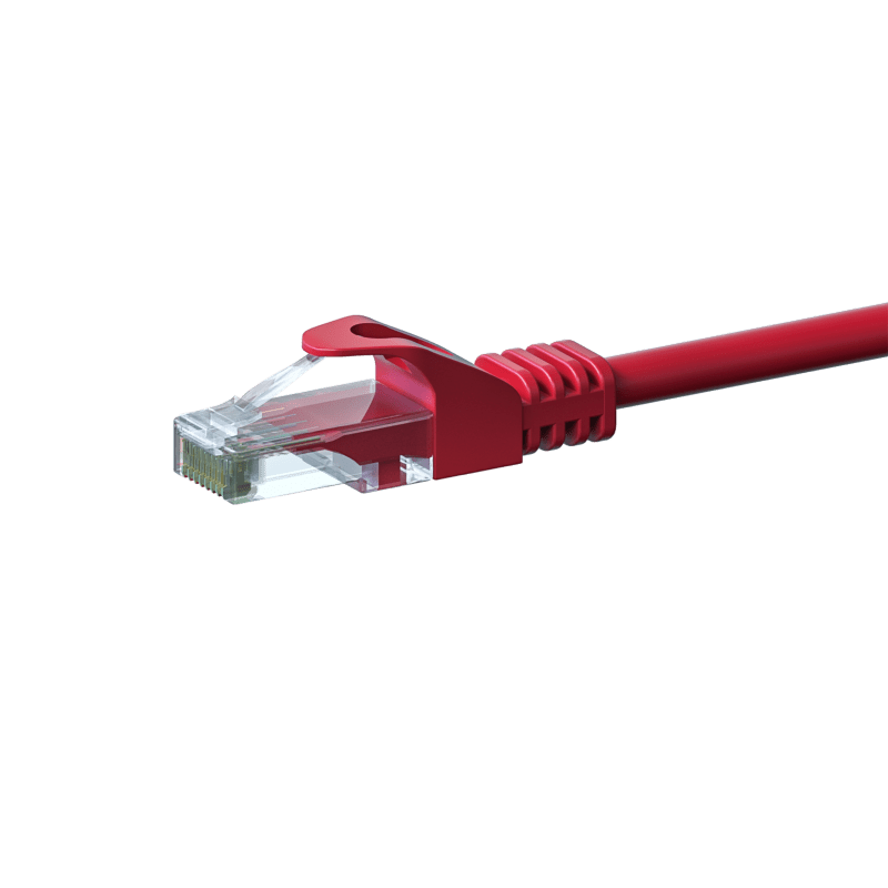 CAT6 UTP patch kabel 2m rød - CCA
