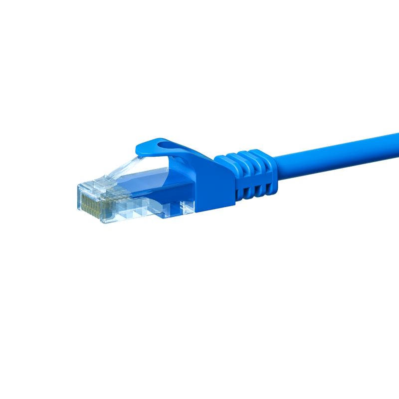 CAT5e UTP patch kabel 2m blå - CCA