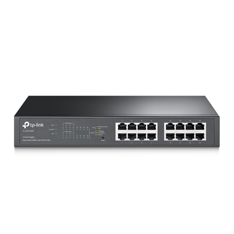 TP-Link 16-Port 1016 administreret PoE smart switch