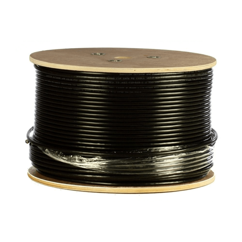 DANICOM CAT7 S/FTP 305m Udendørs kabel på rullestift - PE (Fca)