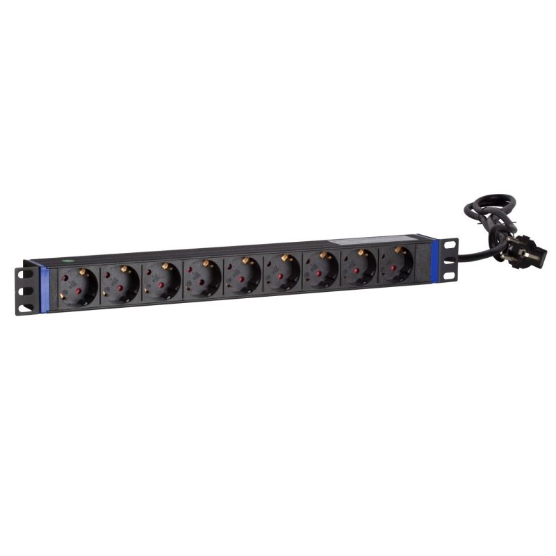 19 tommer 9-vejs strømskinne
