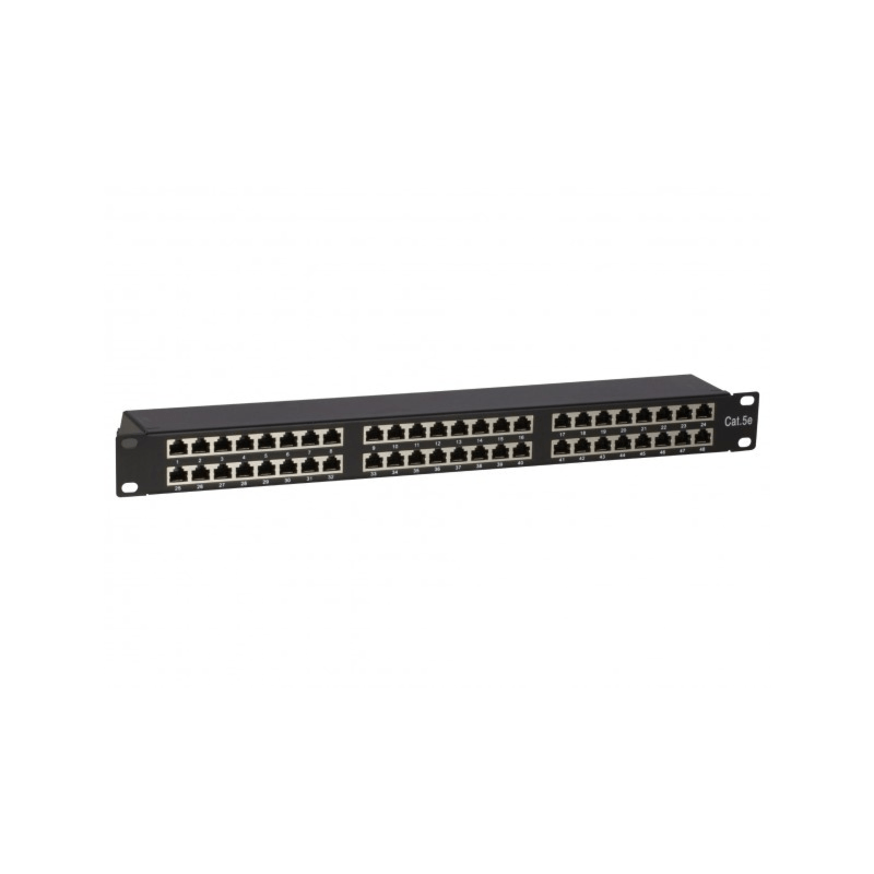 CAT5e FTP patch panel - 48 porte