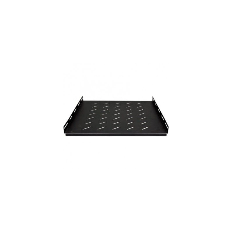 Kraftig hylde til 600 mm dybt serverskab - 1U (100 kg)