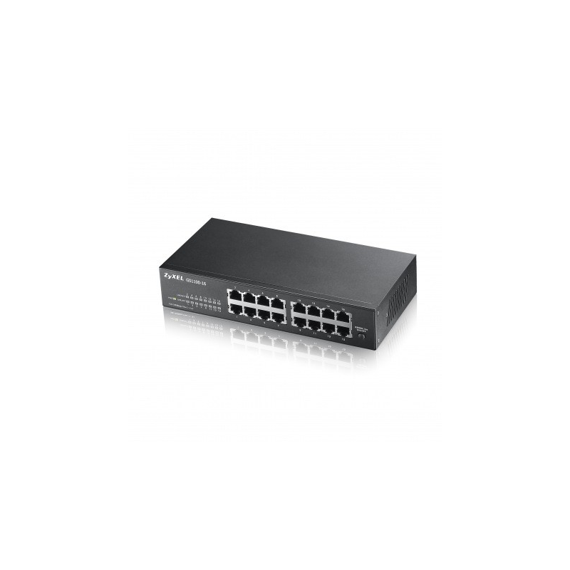 Zyxel 16-ports GS1100 unmanaged switch