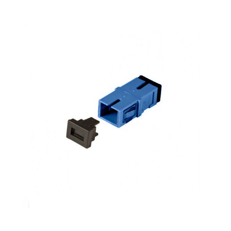 Singlemode keystone-kobling SC-SC simplex blå