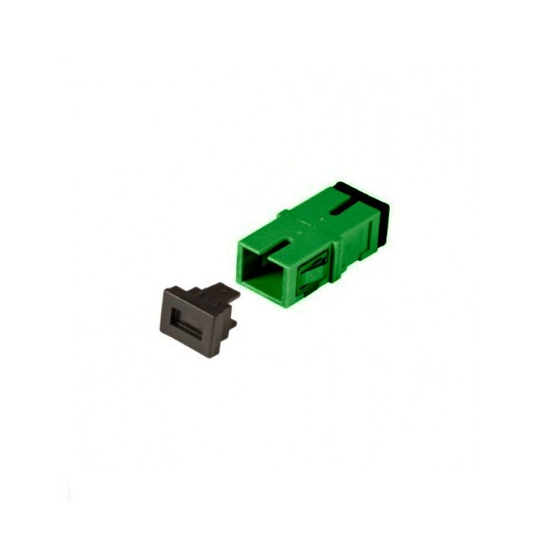 Singlemode keystone kobling SC-SC simplex grøn