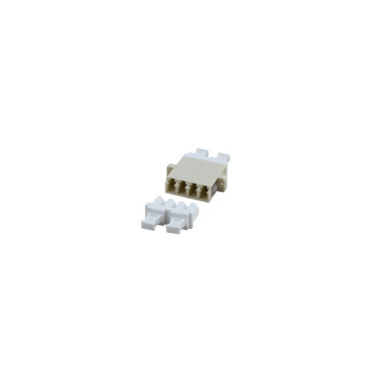 Multimode kobling 4-vejs LC-LC quad beige
