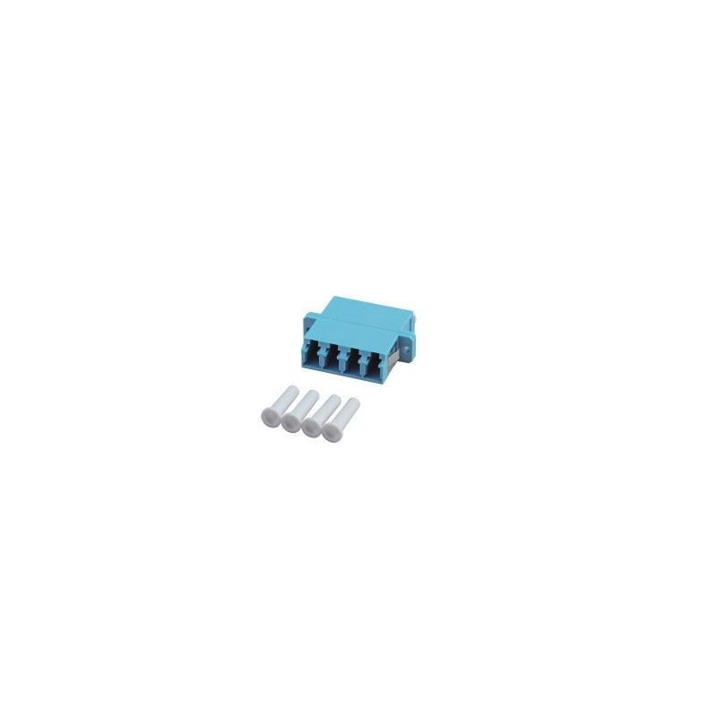 Multimode kobling 4-vejs LC-LC quad turkis