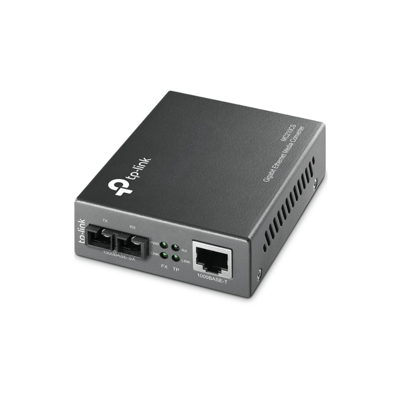 Fiberoptisk konverter TP-Link MC210CS singlemode 1310nm SC 15Km