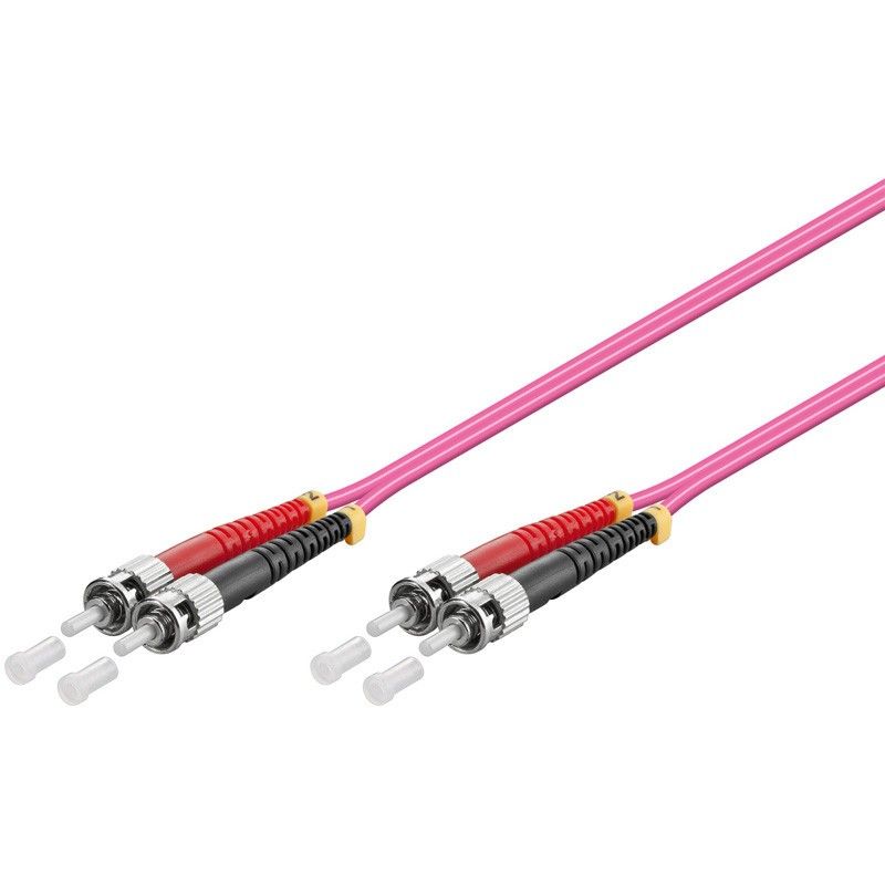 Fiberoptisk kabel ST-ST OM4 5m