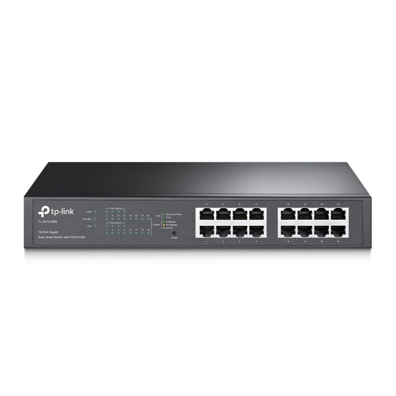 TP-Link 16-Port 1016 administreret PoE smart switch
