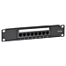 10 tommer CAT5e UTP patchpanel - 8 porte