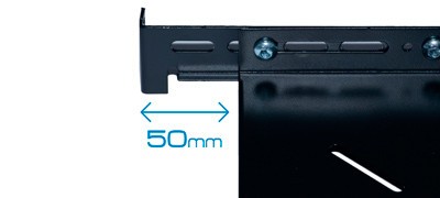 50mm justerbar